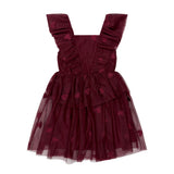 Robe Tulle Vohanna 3-14ans-The New-Bordeaux-7-8-TNE-TN5682C-CLÉMENT
