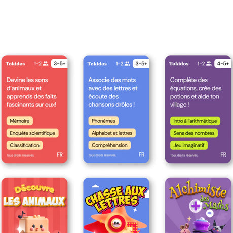 Tokidos Bundle Petits Apprenants-Tokidos-TOK-642461243635-CLÉMENT