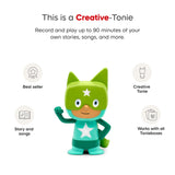 Creative Tonie - Superhéro Turquoise Tonie Figurine (Français)-Tonies-TON-10000878-34-CLÉMENT