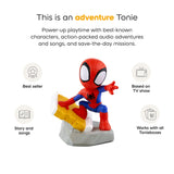MARVEL Spidey and His Amazing Friends: Spidey Tonie Figurine (Anglais)-Tonies-TON-10001159-33-CLÉMENT