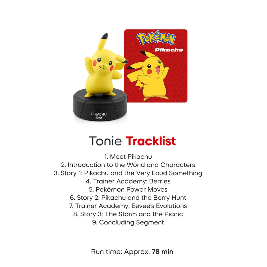 Figurine Pokemon Pikachu (Anglais)-Tonies-TON-11000561-32-CLÉMENT