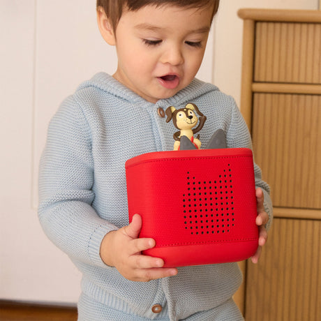 Toniebox 2 - Mon premier coffret Playtime Puppy – Rouge (bilingue)-Tonies-TON-11003492-CLÉMENT