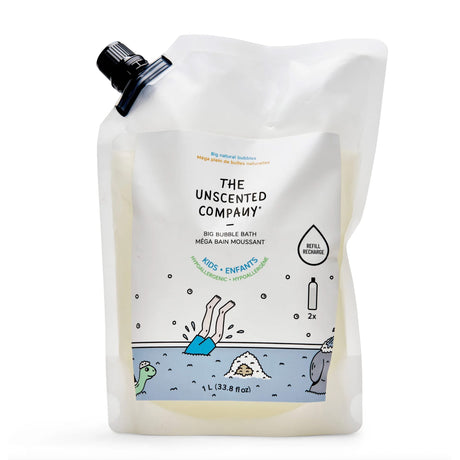 Méga bain moussant - Recharge de 1L-The Unscented Company-TUC-TUC-KBB-1-CLÉMENT