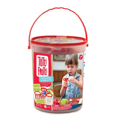Ensemble Pâtes à Modeler - Le Seau En Fête-Tutti Frutti-TUF-BJTT14825-CLÉMENT
