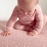 Drap Contour Bambou pour Lit de Bébé - Coeurs-Günamüna-UNA-1600HEARTS-CLÉMENT
