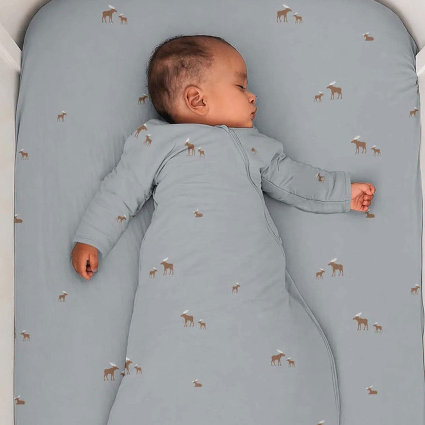 Drap Contour Bambou pour Lit de Bébé - Orignal-Günamüna-UNA-1600MOOSE-CLÉMENT
