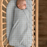Sac de Nuit Emmaillotage Nouveau-Né-3mois - Carreaux-Günamüna-UNA-2800PLAID-CLÉMENT