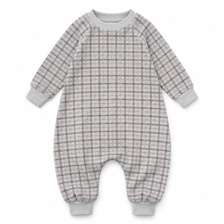 Combinaison de jour en molleton de bambou 6-9mois - Plaid-Günamüna-UNA-8101PLAID6-CLÉMENT
