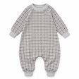 Combinaison de jour en molleton de bambou 9-12mois - Plaid-Günamüna-UNA-8101PLAID9-CLÉMENT