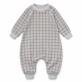 Combinaison de jour en molleton de bambou 9-12mois - Plaid-Günamüna-UNA-8101PLAID9-CLÉMENT