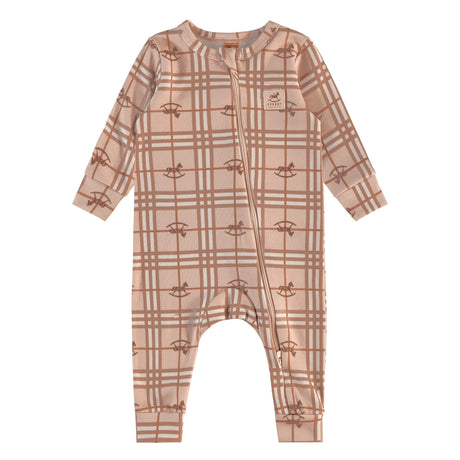 Combinaison Carreaux 3-18mois-Up Baby-Beige-3-6 m-UPB-46728-SB0621-CLÉMENT