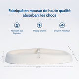 Matelas à langer facile à nettoyer - Coconut-Upseat-UPS-801-CLÉMENT