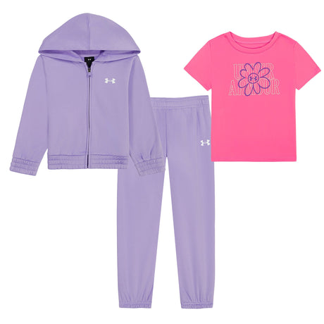 Ensemble Trois Pièces Kangourou Zip 12-24mois-Under Armour-Lilas-12 m-UR2-25UAFJI57P-CLÉMENT