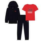 Ensemble Trois Pièces Kangourou 12-24mois-Under Armour-Noir-12 m-UR2-25UAFJI82C-CLÉMENT