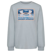 T-shirt Topo Core Cuff 8-16ans-Under Armour-Bleu-S-UR2-25UOFJA01F-CLÉMENT