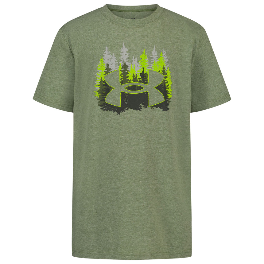 T-shirt Pineview 8-16-Under Armour-Olive-S-UR2-25UOFJA17F-CLÉMENT