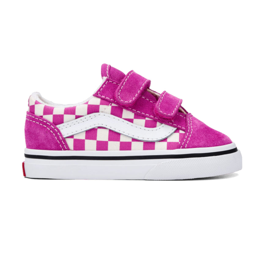 Soulier Old Skool Velcro Pointures 4-10-Vans-Fuchsia-4 B-VAN-VN000CTGFRW-CLÉMENT