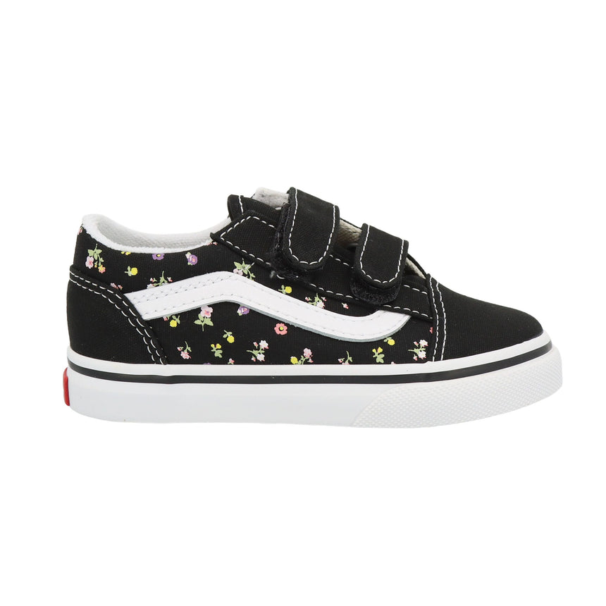 Soulier Old Skool Fleurs Pointures 4-10-Vans-Noir-4 B-VAN-VN000VB2HN1-CLÉMENT