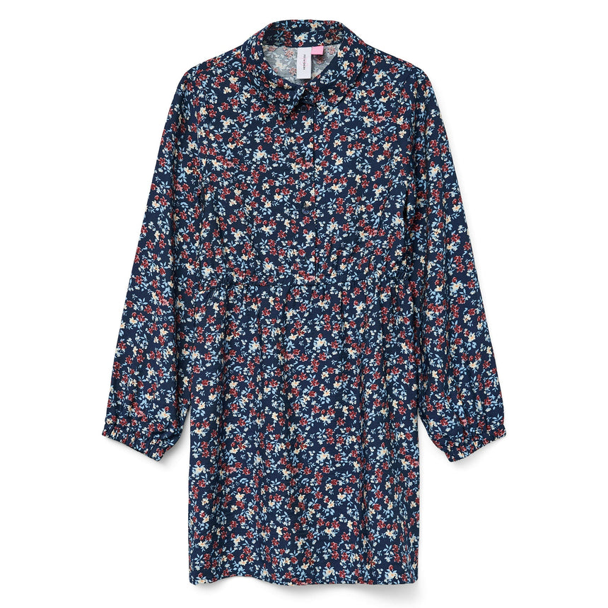 Robe Manches Longues Lucy 8-14ans-Vero Moda-Marine-8-VMO-10332506-CLÉMENT