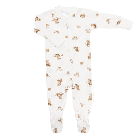 Pyjama Bambou Loutres 0-18mois-Perlimpinpin-Ivoire-0 m-VPE-BB34601-LOUT-CLÉMENT