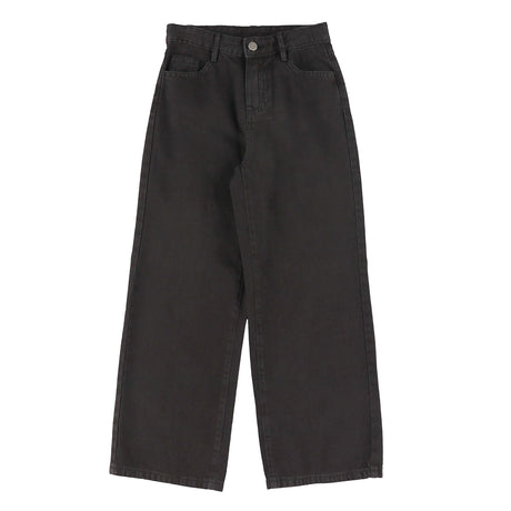Jeans Jambe Large Noir 10-16ans-Birdz-Noir-10-WRK-F19001-3-CLÉMENT