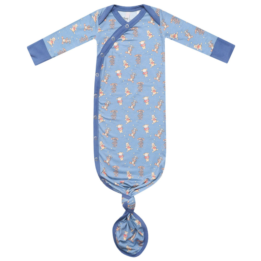 Newborn Knotted Gown-tigger
