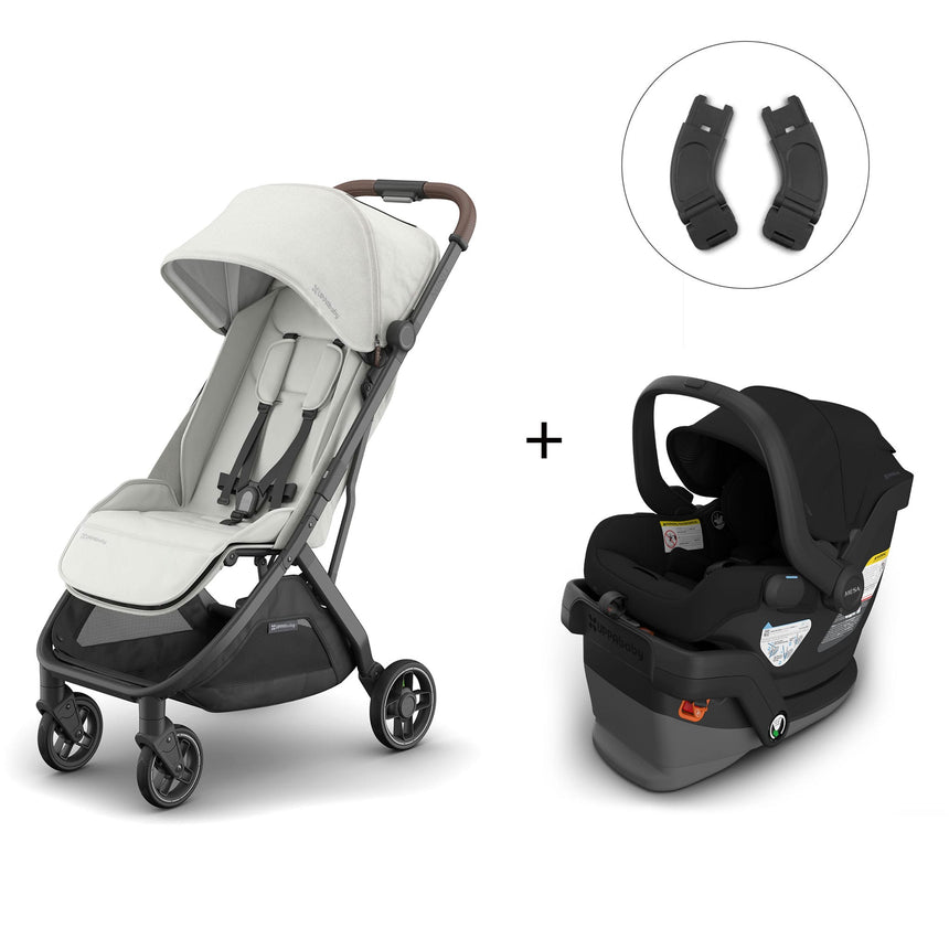 Minu V3 Stroller Savannah + Mesa V3 Infant Car Seat James + Adapters