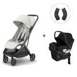 Minu V3 Stroller Savannah + Aria V2 Infant Car Seat James + Adapters