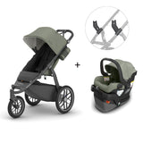 Ridge V2 Stroller + Mesa V3 Infant Car Seat + Adapters - Evelyn