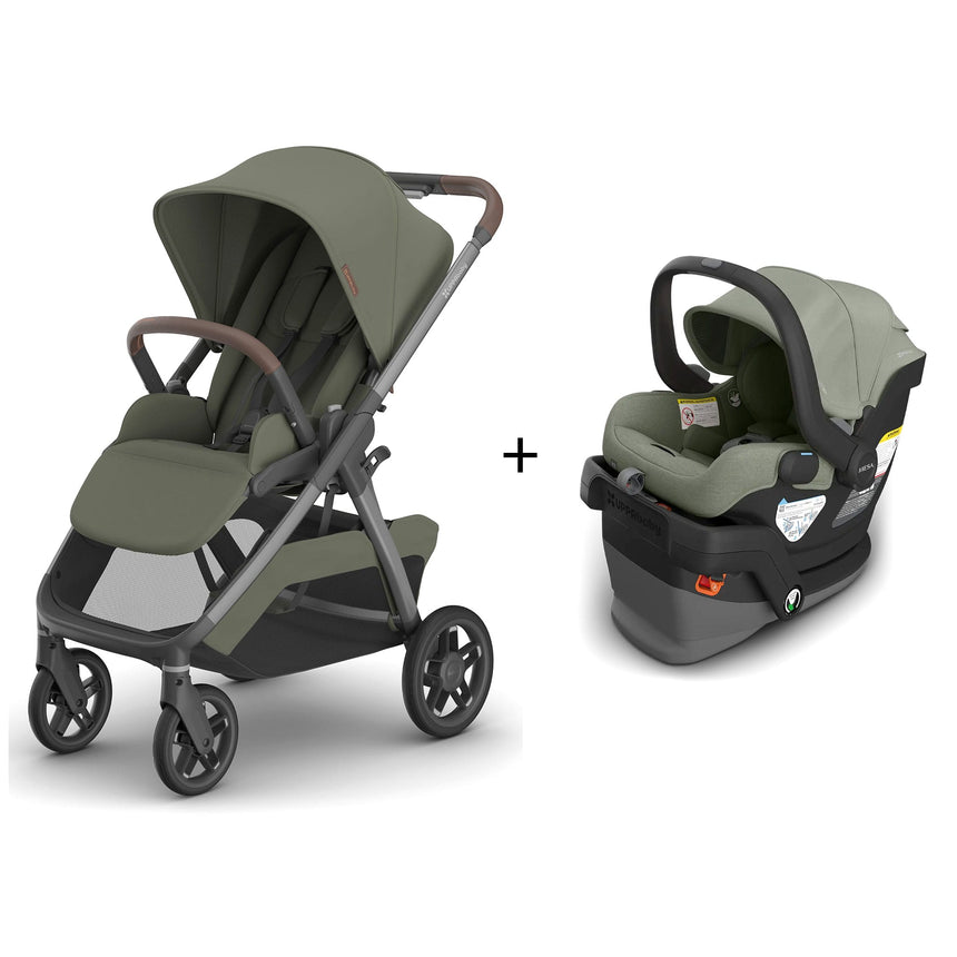 Kona Stroller + Mesa V3 Infant Car Seat - Evelyn