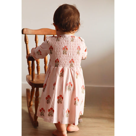 Robe Imprimée Poésie Bouquets 3-24mois-Chat Botte-CHI-2251413C-CLÉMENT